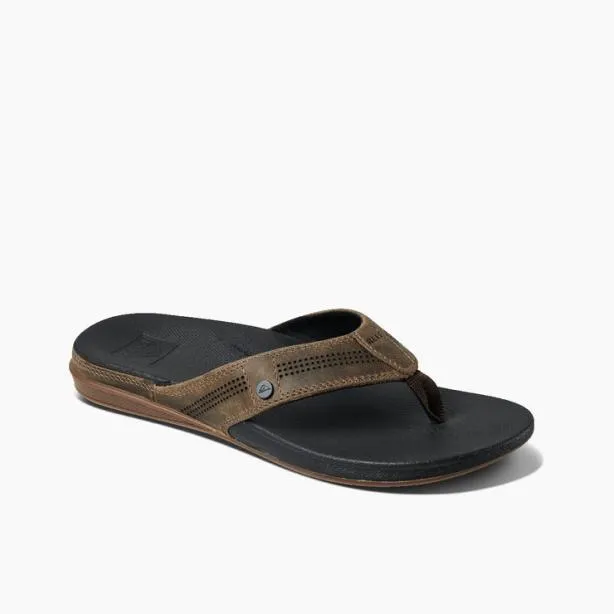 Sandals Men REEF Cushion Lux Tanblack