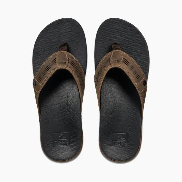 Sandals Men REEF Cushion Lux Tanblack
