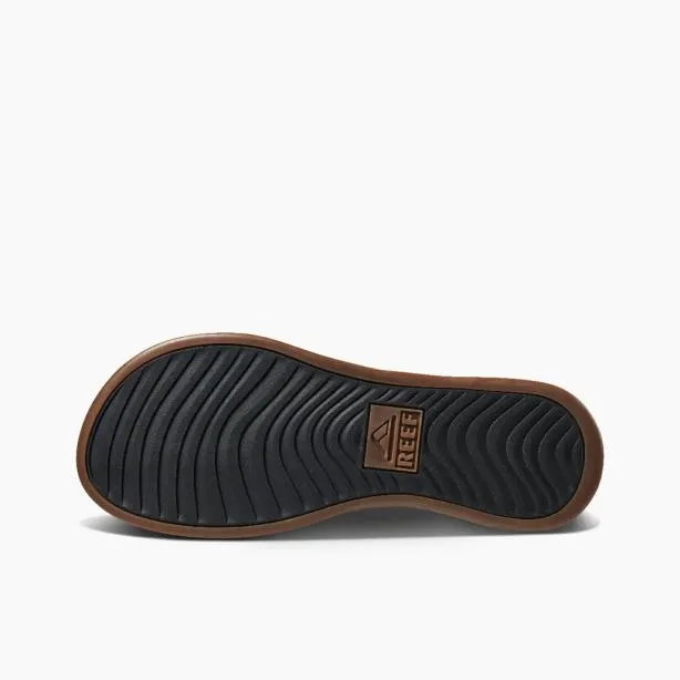 Sandals Men REEF Cushion Lux Tanblack