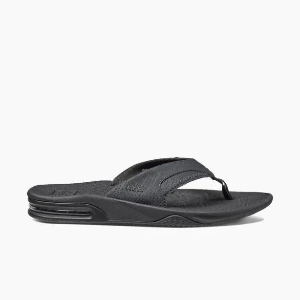 Sandals Men REEF Fanning All Black