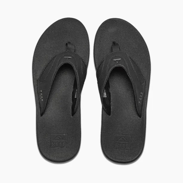 Sandals Men REEF Fanning All Black
