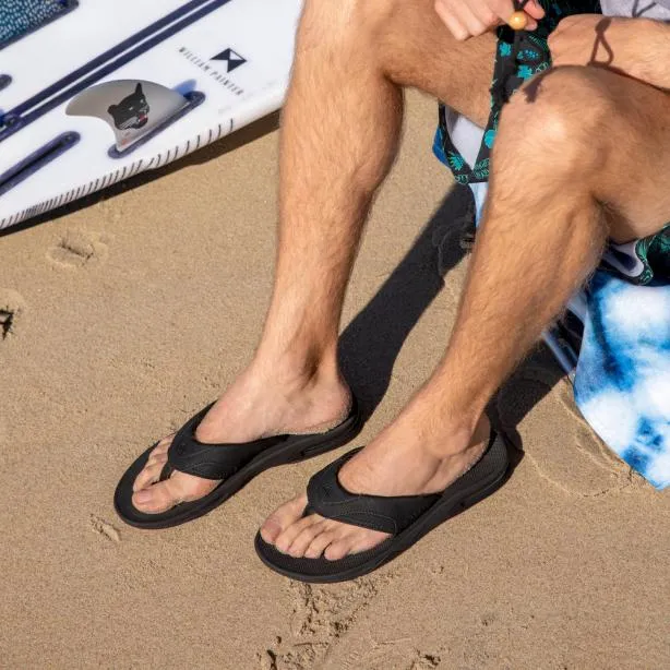 Sandals Men REEF Fanning All Black