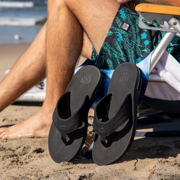 Sandals Men REEF Fanning All Black