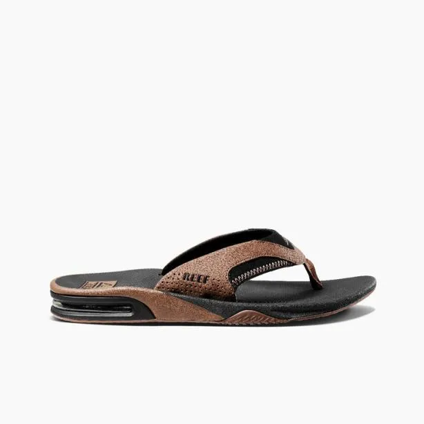 Sandals Men REEF Fanning Black And Tan
