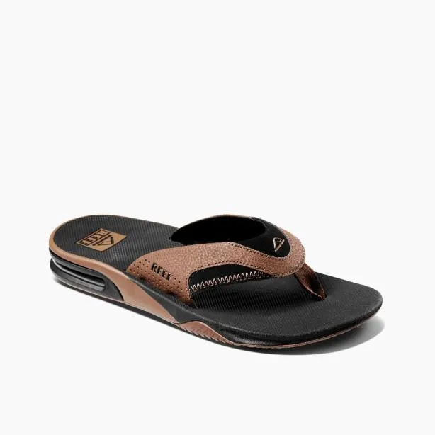 Sandals Men REEF Fanning Black And Tan
