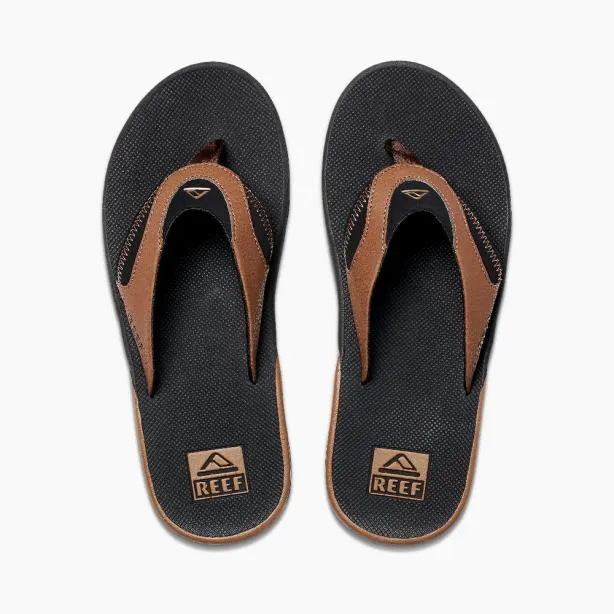 Sandals Men REEF Fanning Black And Tan