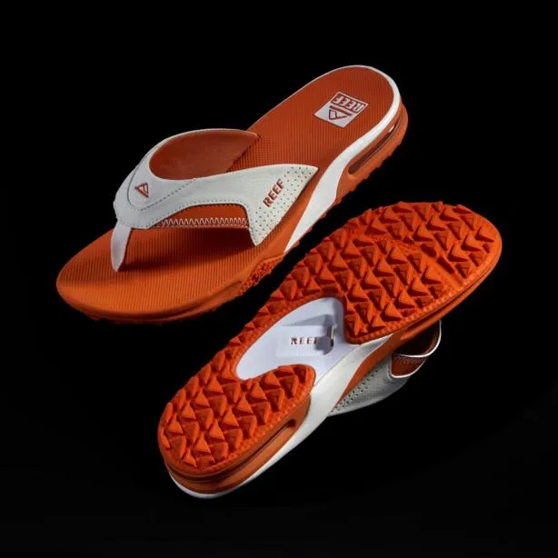Sandals Men REEF Fanning Pregame Whiteorange