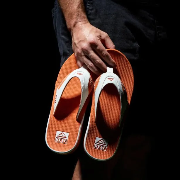 Sandals Men REEF Fanning Pregame Whiteorange