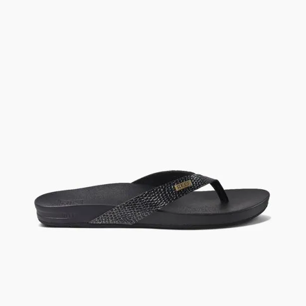 Sandals Women REEF Cushion Court Black Sassy