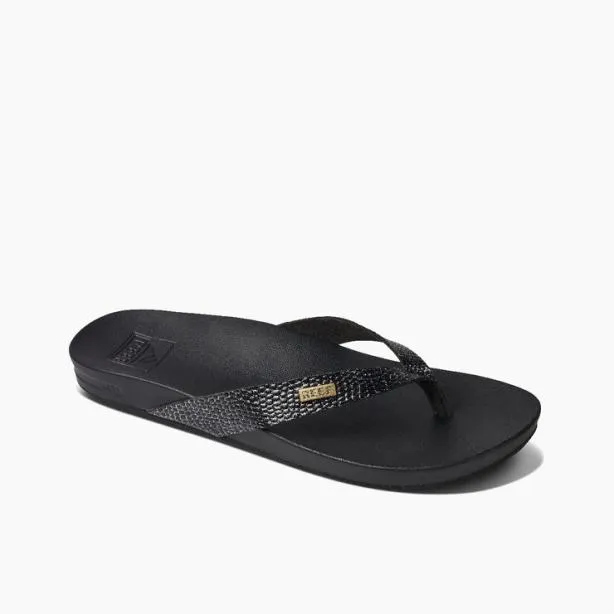 Sandals Women REEF Cushion Court Black Sassy
