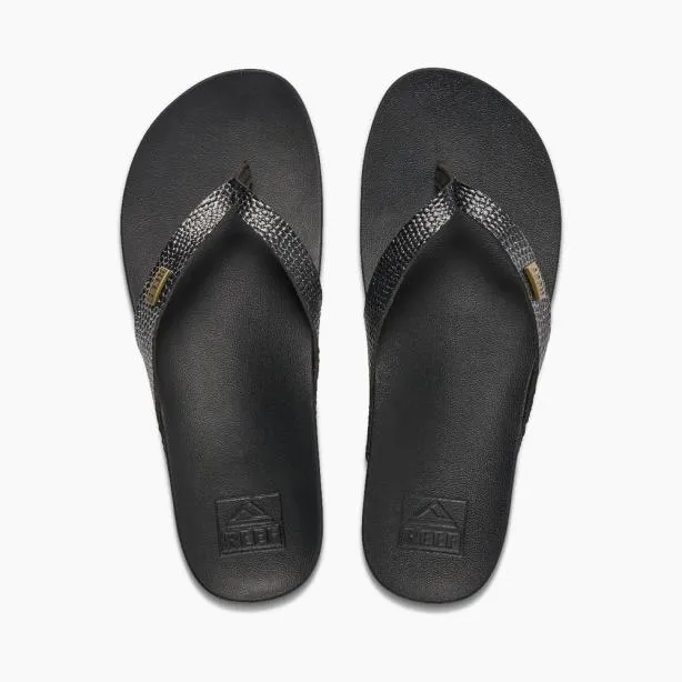 Sandals Women REEF Cushion Court Black Sassy