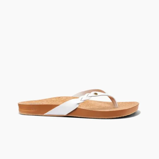 Sandals Women REEF Cushion Court Twist White