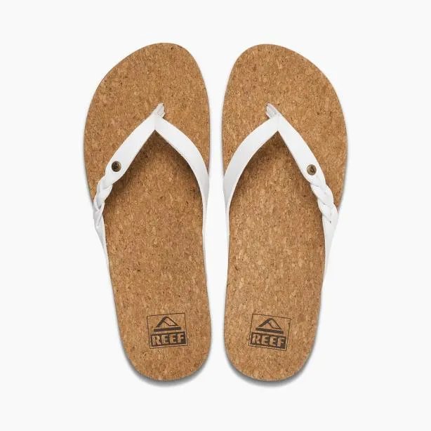 Sandals Women REEF Cushion Court Twist White