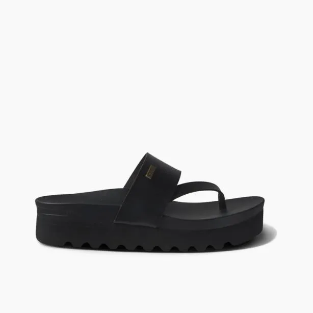 Sandals Women REEF Cushion Sol Hi Blackblack