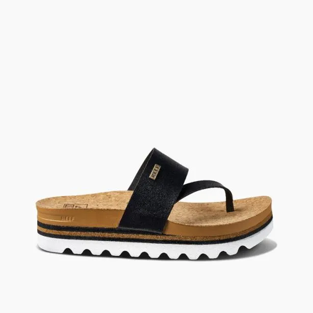 Sandals Women REEF Cushion Sol Hi Blacktan