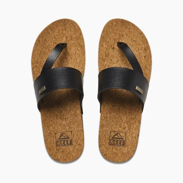 Sandals Women REEF Cushion Sol Hi Blacktan