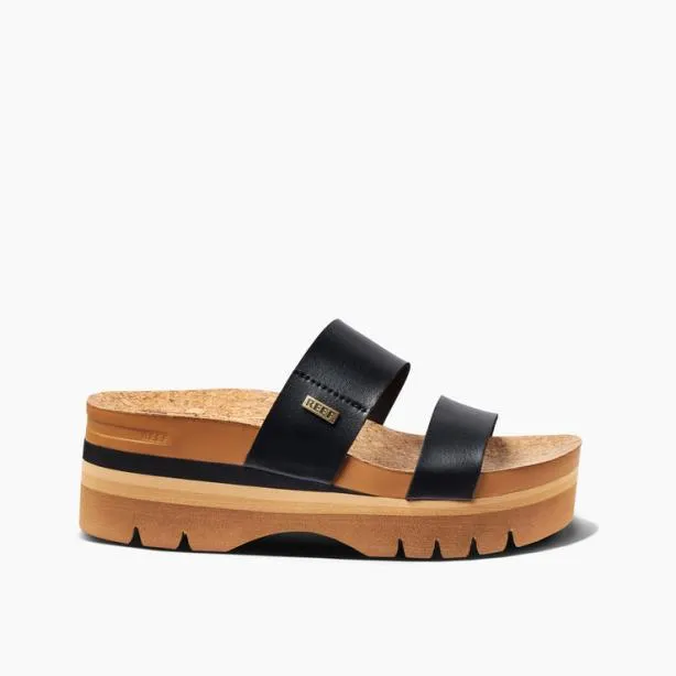Sandals Women REEF Cushion Vista Higher Black