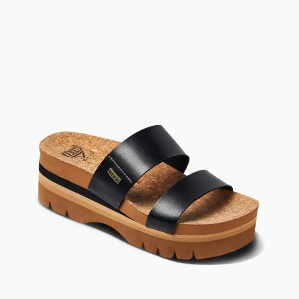 Sandals Women REEF Cushion Vista Higher Black