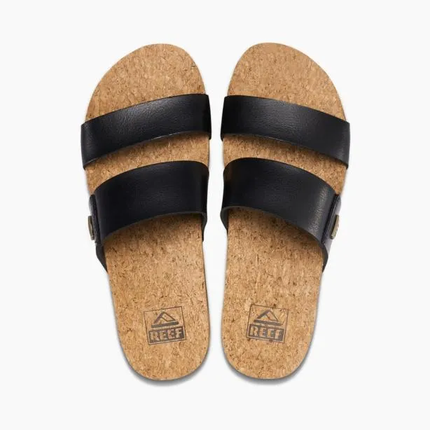 Sandals Women REEF Cushion Vista Higher Black
