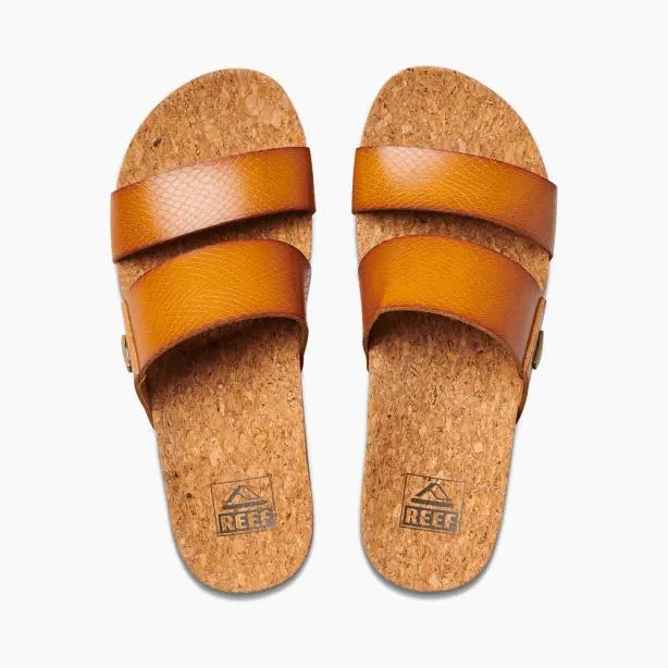 Sandals Women REEF Cushion Vista Higher Cognac