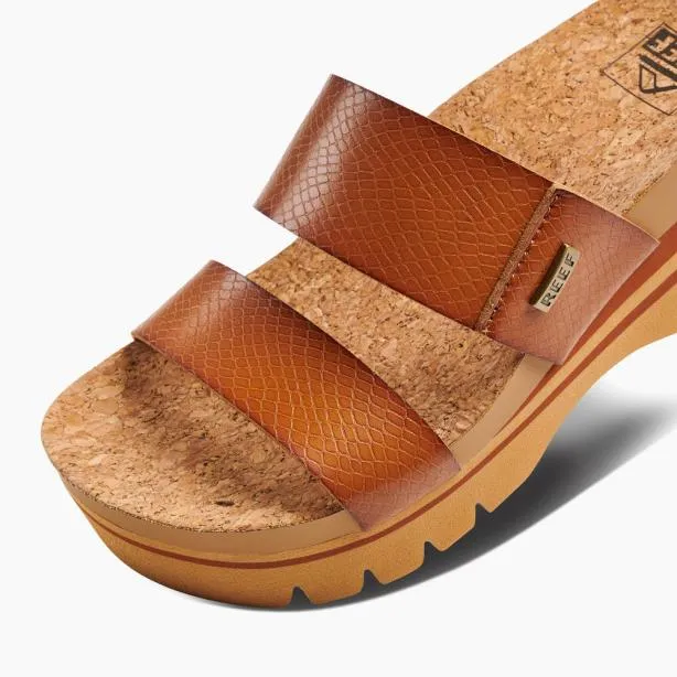 Sandals Women REEF Cushion Vista Higher Cognac