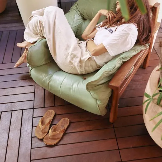 Sandals Women REEF Drift Away Leather Caramel