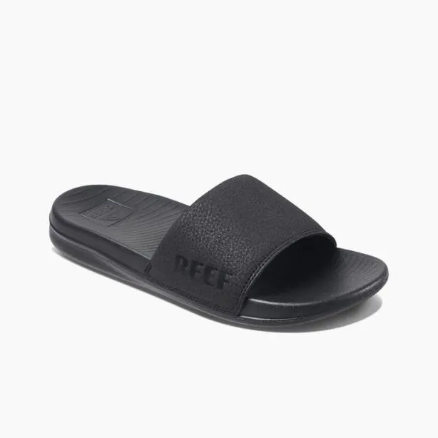 Sandals Women REEF One Slide Black