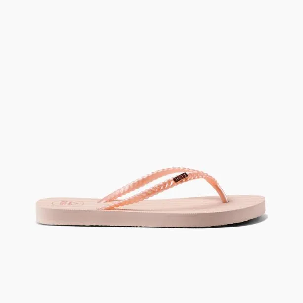 Sandals Women REEF Seaside Twist Peach Parfait
