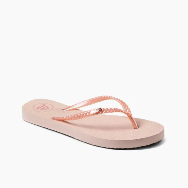 Sandals Women REEF Seaside Twist Peach Parfait
