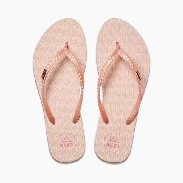 Sandals Women REEF Seaside Twist Peach Parfait