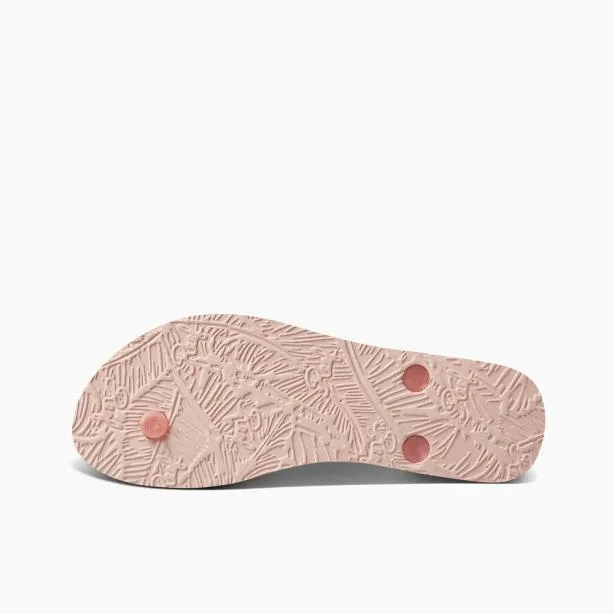Sandals Women REEF Seaside Twist Peach Parfait