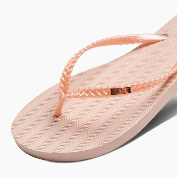 Sandals Women REEF Seaside Twist Peach Parfait