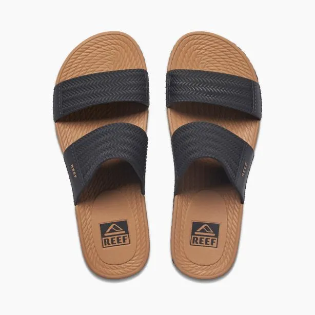 Sandals Women REEF Water Vista Slide Blacktan