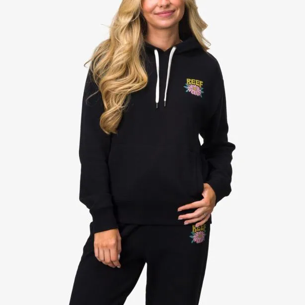 Sets Women REEF Josie Pullover Hoodie Caviar