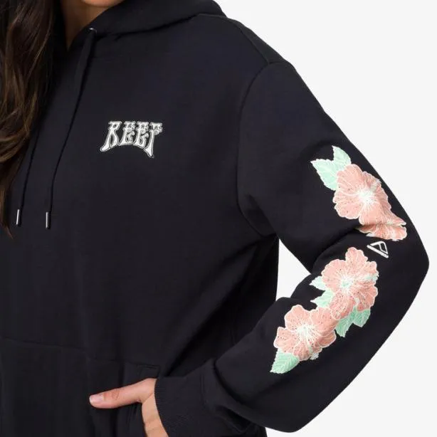 Sets Women REEF Lizzie Pullover Hoodie Caviar