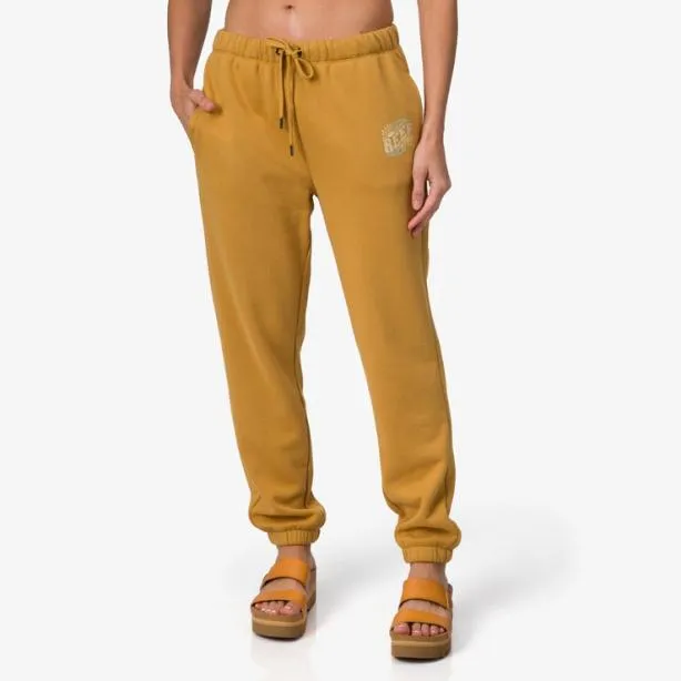 Sets Women REEF Marina Fleece Jogger Honey Mustard
