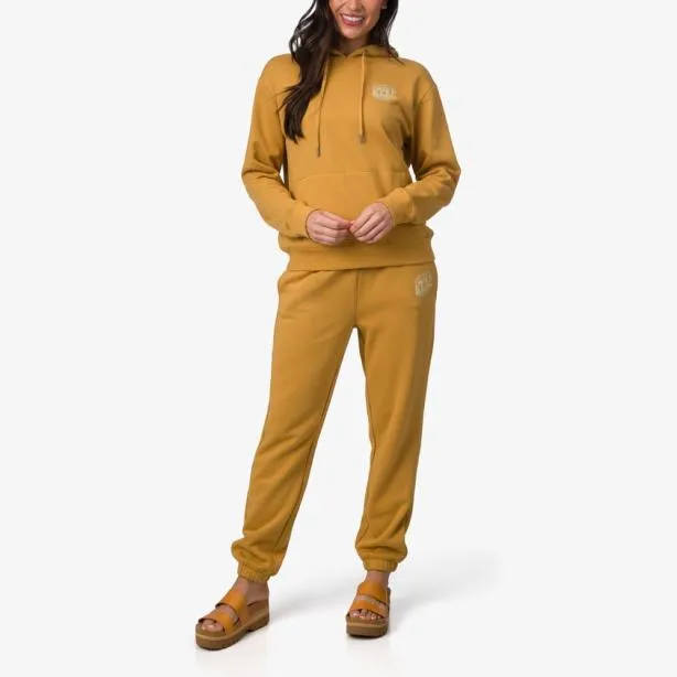 Sets Women REEF Marina Fleece Jogger Honey Mustard