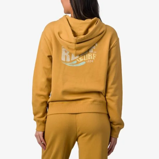Sets Women REEF Marina Fleece Pullover Honey Mustard