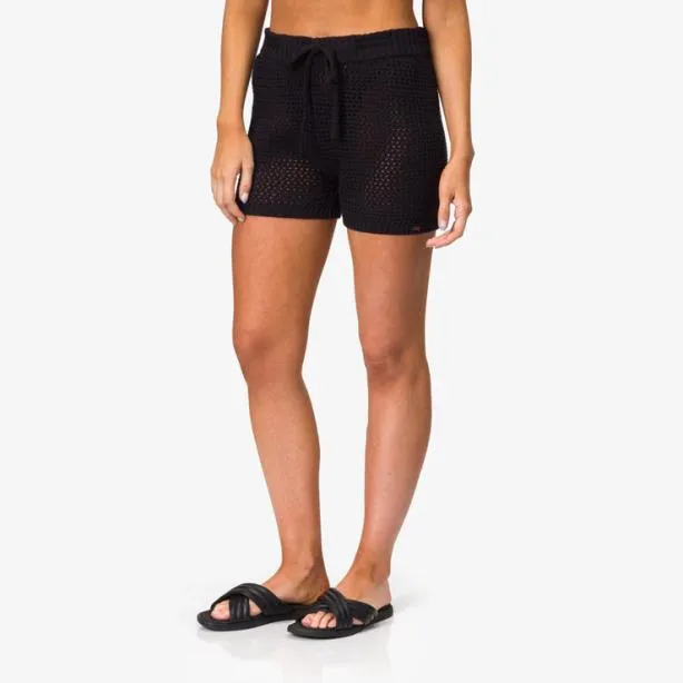 Sets Women REEF Mika Sweater Short Caviar