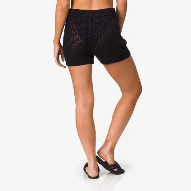 Sets Women REEF Mika Sweater Short Caviar