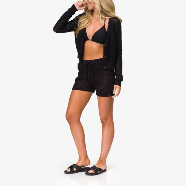 Sets Women REEF Mika Sweater Short Caviar