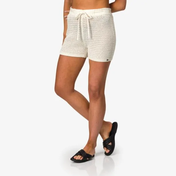 Sets Women REEF Mika Sweater Short Marshmallow