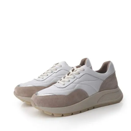 Sh Adaggio White Leather Women Moda In Pelle Casual Shoes And Trainers Sh Adaggio White Leather Women Moda In Pelle Casual Shoes And Trainers