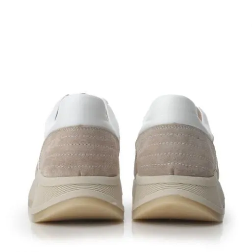 Sh Adaggio White Leather Women Moda In Pelle Casual Shoes And Trainers Sh Adaggio White Leather Women Moda In Pelle Casual Shoes And Trainers