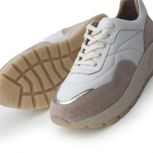 Sh Adaggio White Leather Women Moda In Pelle Casual Shoes And Trainers Sh Adaggio White Leather Women Moda In Pelle Casual Shoes And Trainers