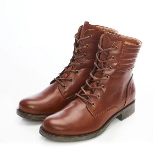 Sh Aello Tan Leather Women Moda In Pelle Ankle Boots Sh Aello Tan Leather Women Moda In Pelle Ankle Boots