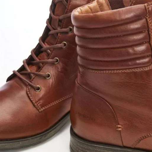 Sh Aello Tan Leather Women Moda In Pelle Ankle Boots Sh Aello Tan Leather Women Moda In Pelle Ankle Boots