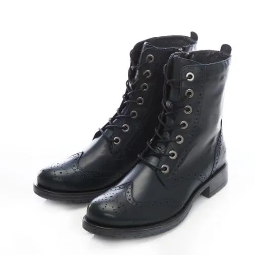 Sh Beth Blue Leather Women Moda In Pelle Ankle Boots Sh Beth Blue Leather Women Moda In Pelle Ankle Boots