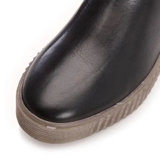 Sh Illom Black Leather Women Moda In Pelle Ankle Boots Sh Illom Black Leather Women Moda In Pelle Ankle Boots