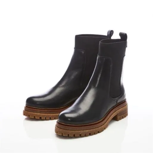 Sh Irika Black Leather Women Moda In Pelle Black Boots Sh Irika Black Leather Women Moda In Pelle Black Boots